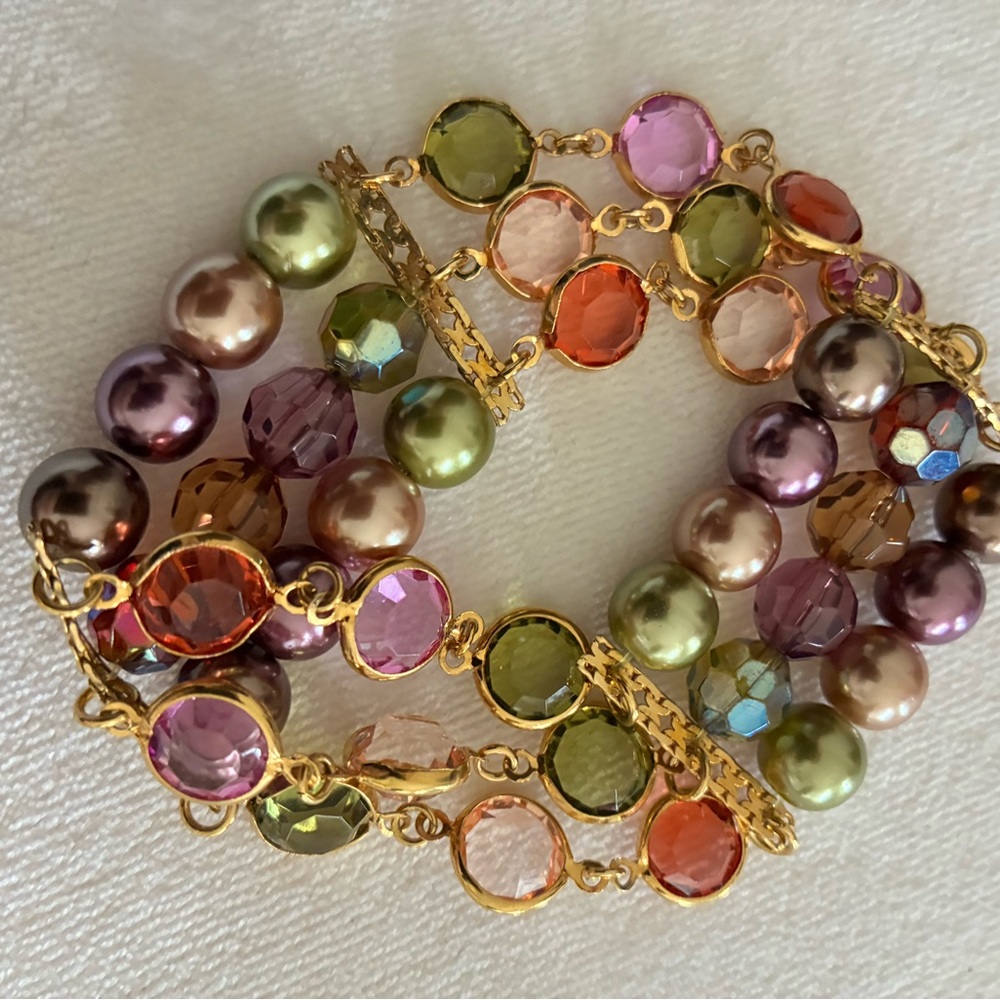 💎 Premier Designs "Hawaii Sunset" Multi-Strand Bracelet